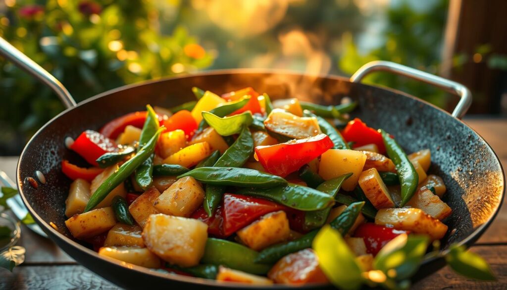 summer veggie stir-fry