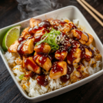 Mediterranean Chicken Rice Bowl